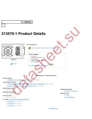 213570-1 datasheet  